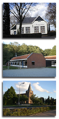 Proggiehoes, kerk, school
